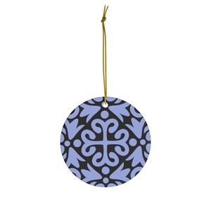Tree ornaments, Ceramic Ornament, Tribal Art, Ethnic Gifts, Christmas gift, Holiday Ornament, Holiday Décor, Boho Décor, chic ornaments