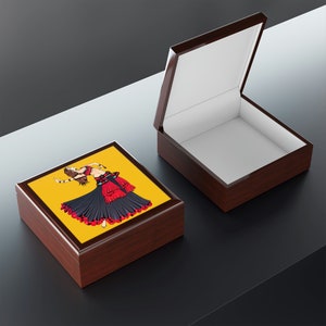 Tänzerin Schmuckschatulle, Danc Art, Tänzerin Sake Box, Geschenk für Tänzerin