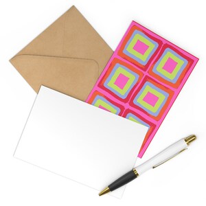 Cartes de correspondance tribales artistiques, cartes de correspondance vierges, superbes cartes postales, avec enveloppes, certaines avec boîtes-cadeaux et emballages cadeaux assortis, papeterie chic