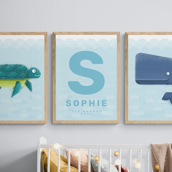Sea Life Nursery Etsy UK