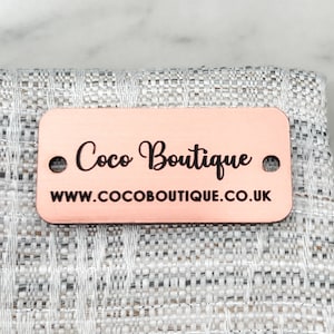 Brand Labels, Personalised Business Logo Tag, Website Advertising, Small Businesses, Luxury 2 Ply Acrylic Product Labels, Stalls, Marketing