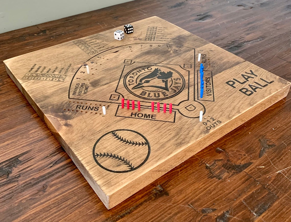 Dice Baseball board game Etsy