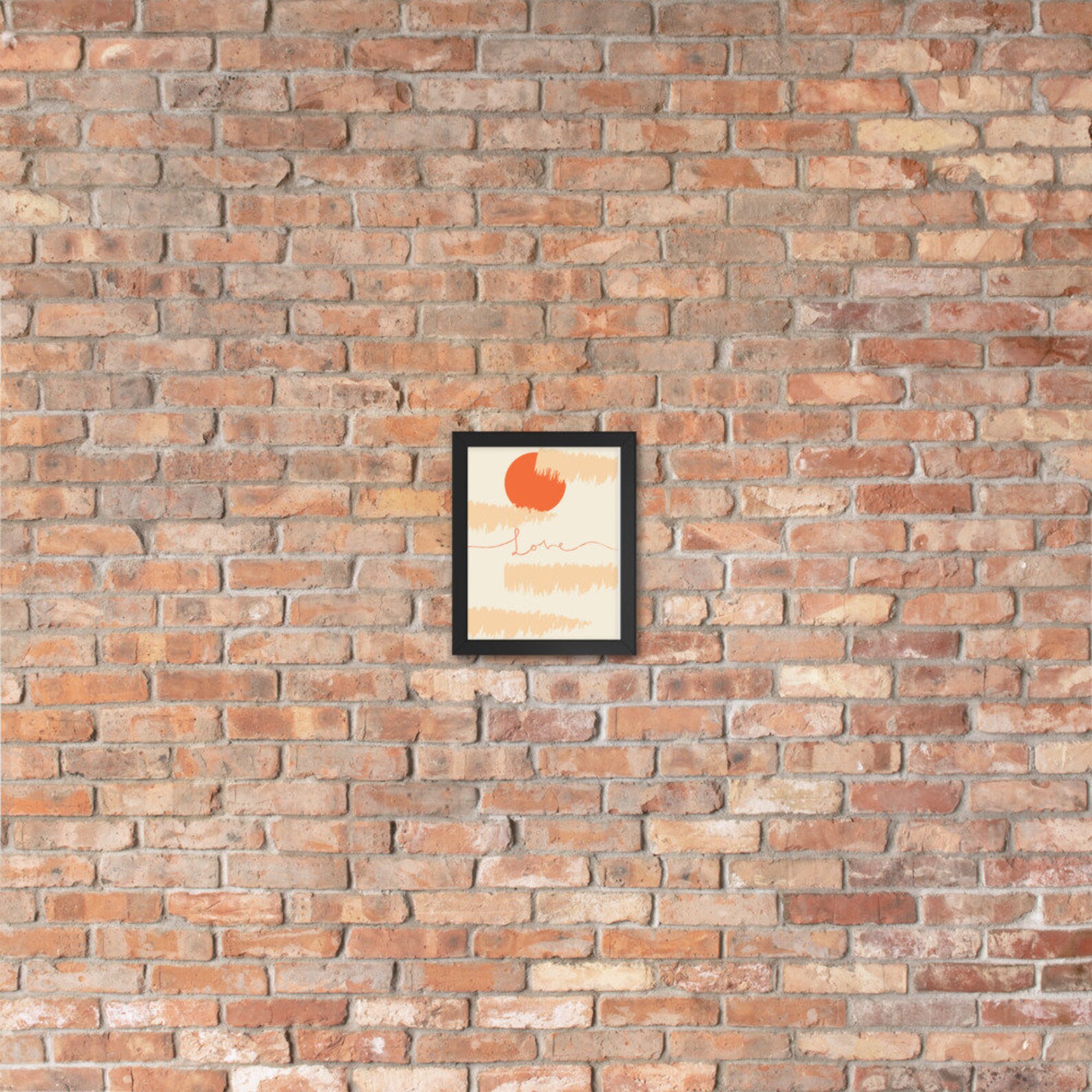 ABSTRAKTE Kunst Boho Ästhetik gerahmt Poster | Etsy