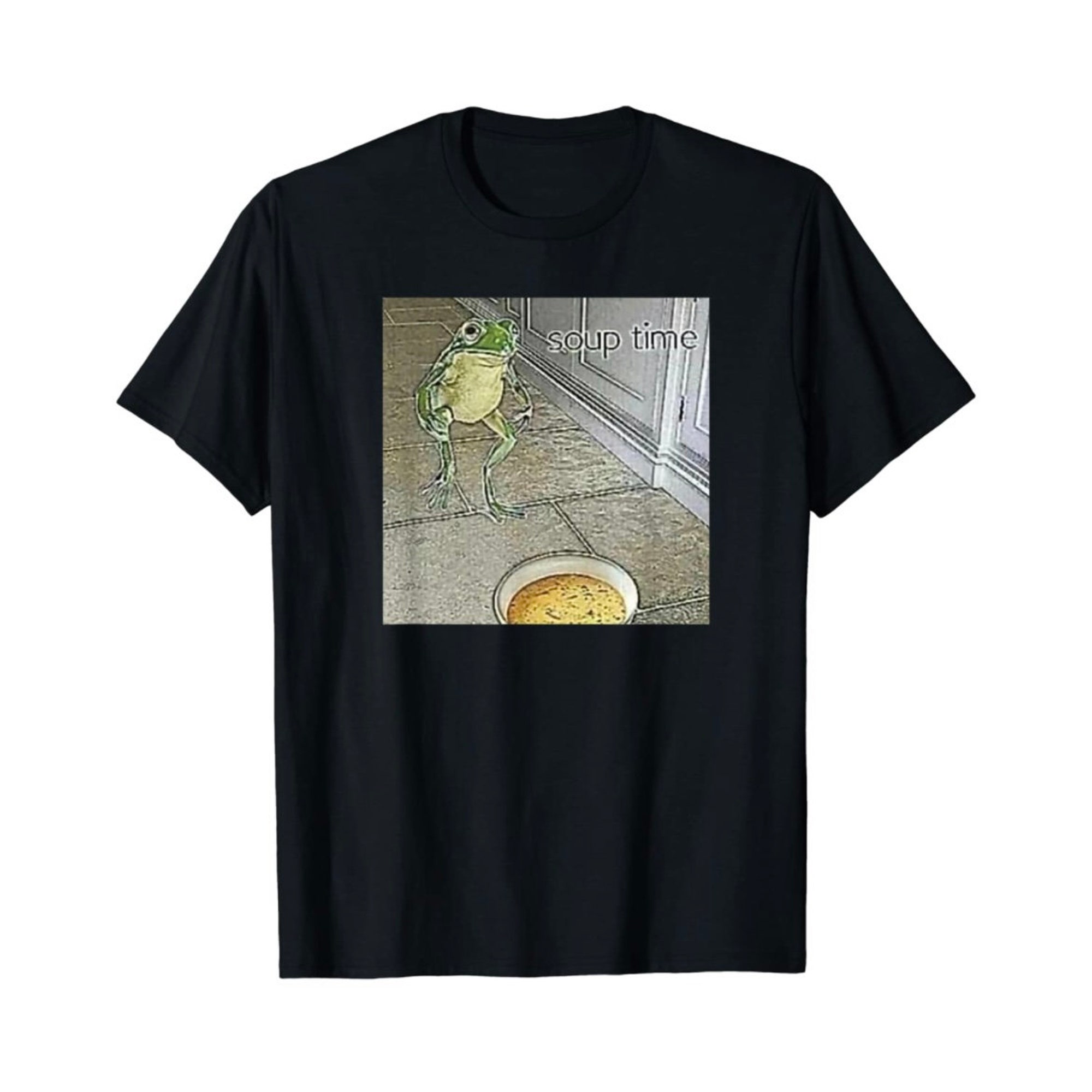 Soup Time Meme Frog Meme T-Shirt