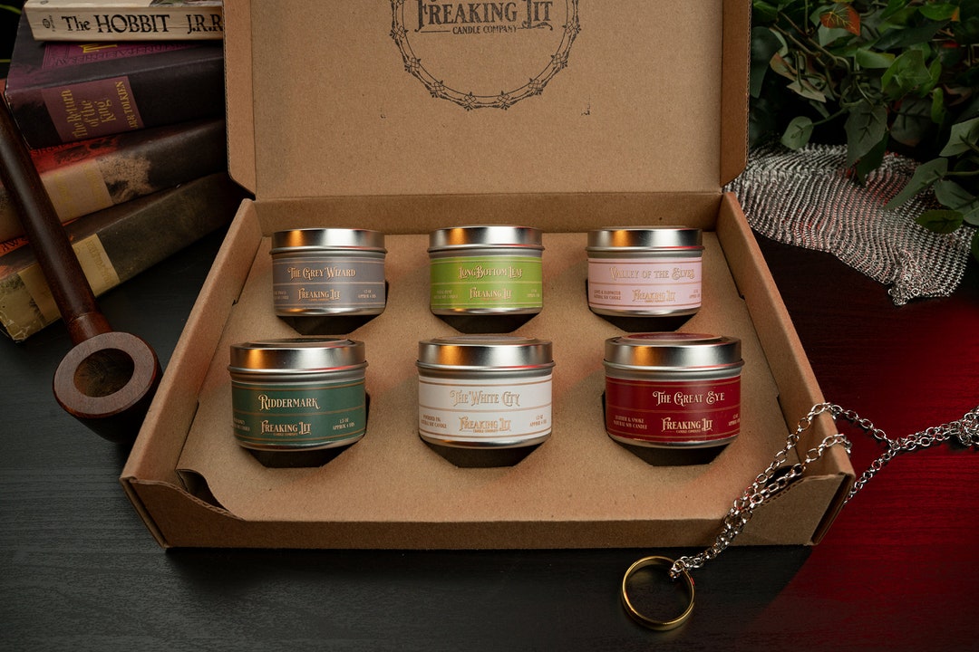 Lord of the Rings Candle Set - Etsy