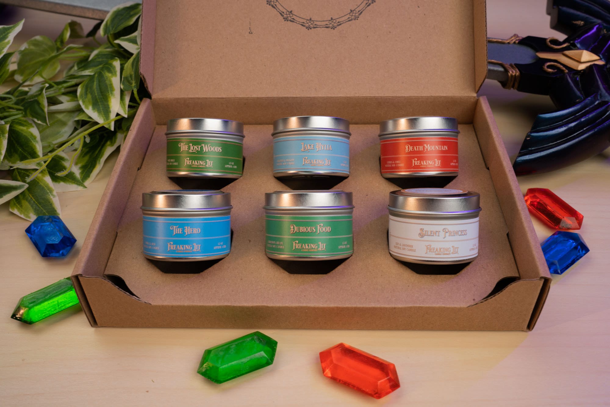Legendary Hero Candles Sample Set