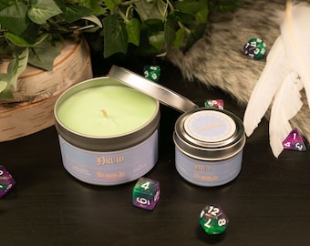 TTRPG Druid Candle