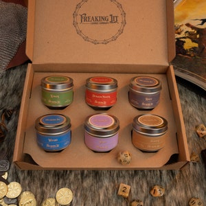 TTTRPG Candle Set - FREE SHIPPING