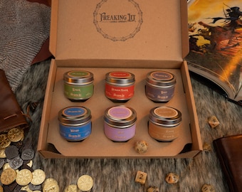 Dungeons and Dragons Candle Set