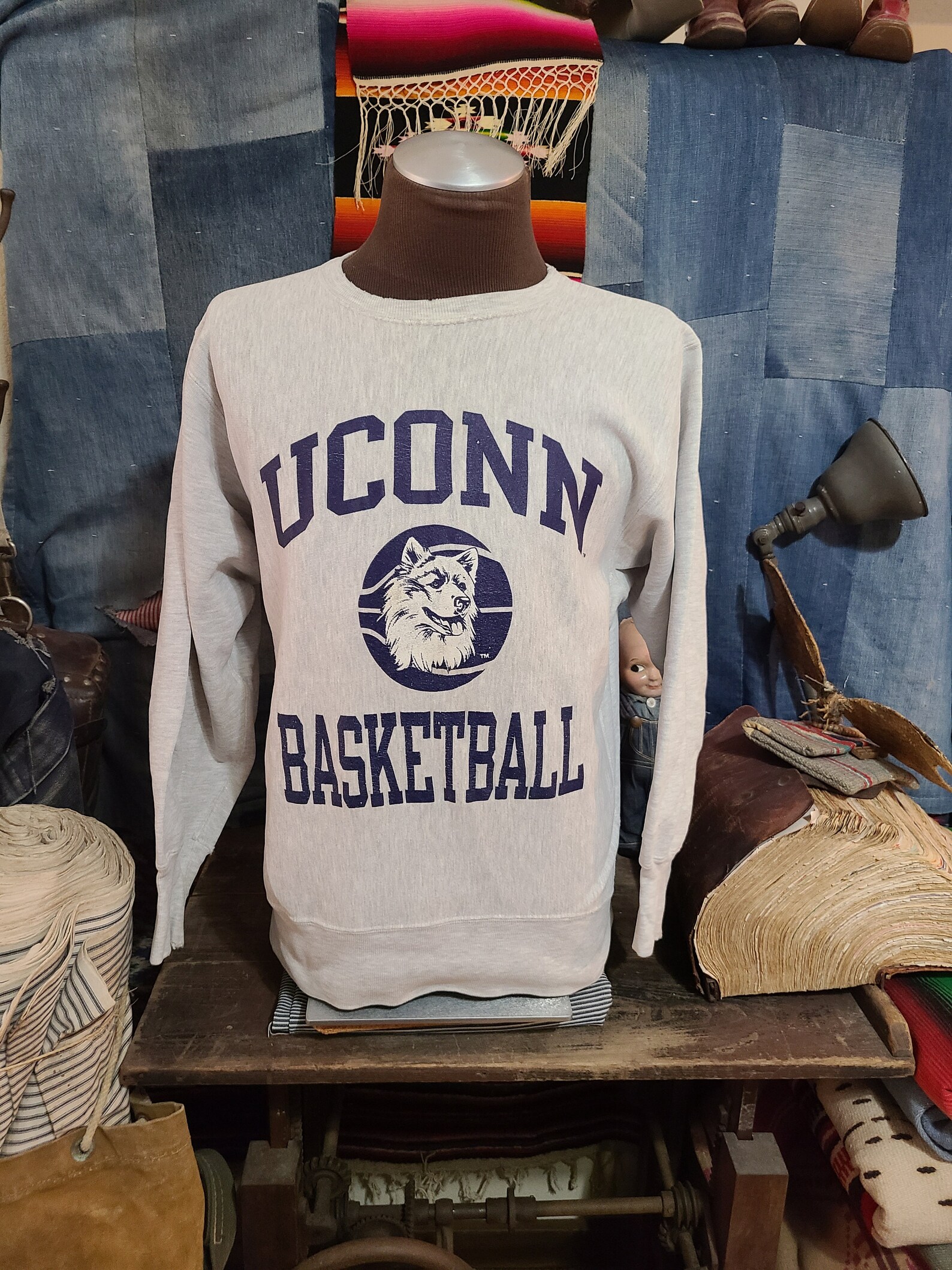 Vintage 90s UCONN Basketball Univeristy Connecticut CHampion Etsy