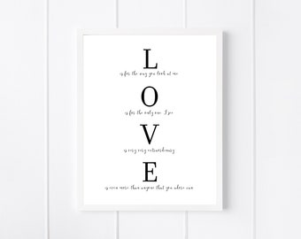 Love Song SVG/PNG/PDF. Valentine&#39;s Wall Art and Decor. Valentine Digital Print and Cut File.
