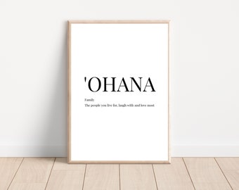 CDR File Only -hawaiian Tribal Art Ohana Family Hanging Picture