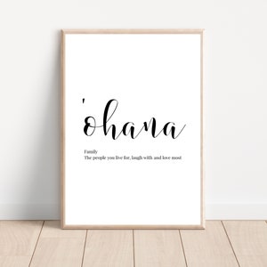 Ohana Means Family SVG/PNG/PDF. Lilo and Stitch Movie Quote