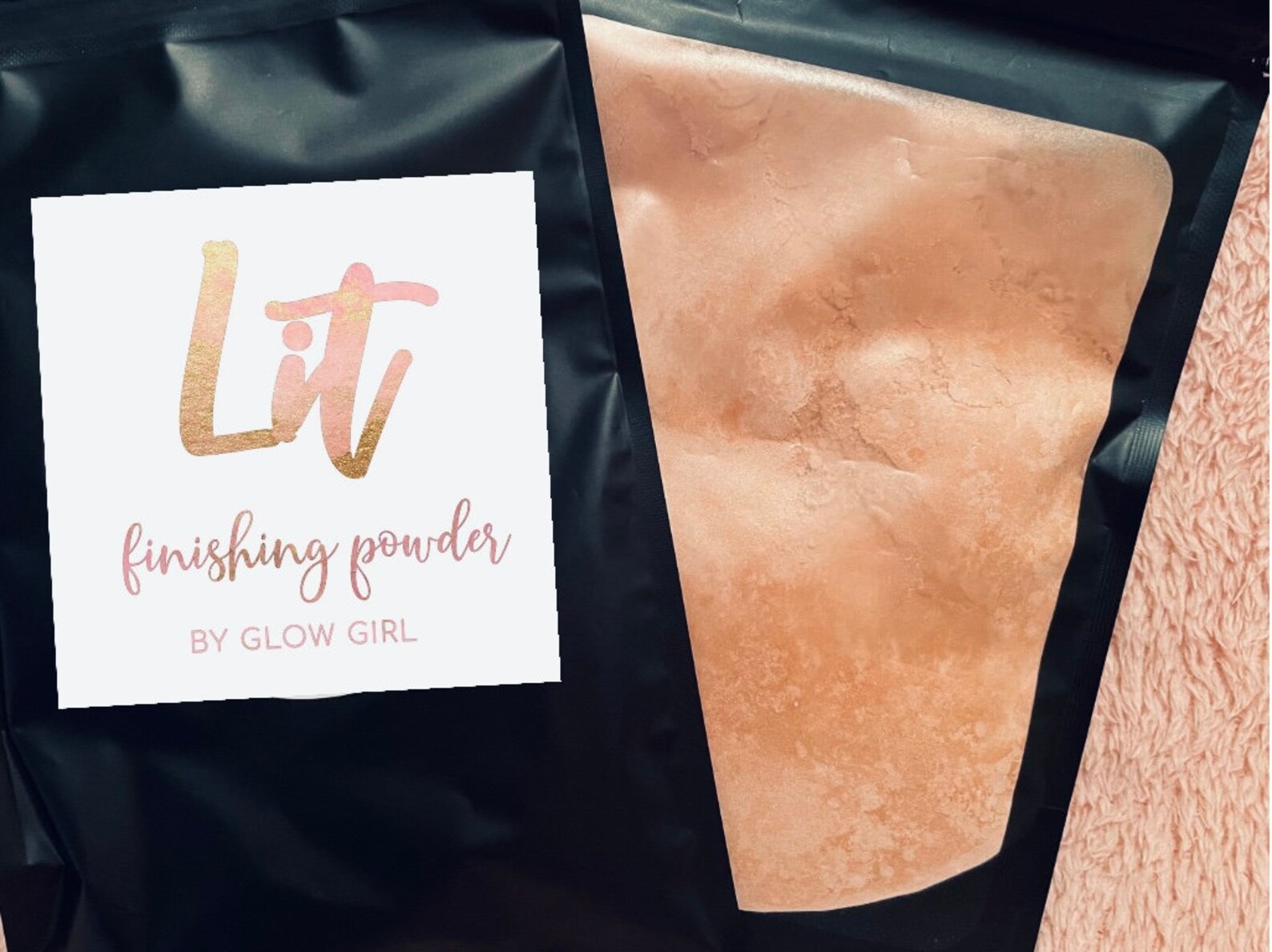 Talc free Shimmer Spray tan finishing powder Spray Tan Etsy