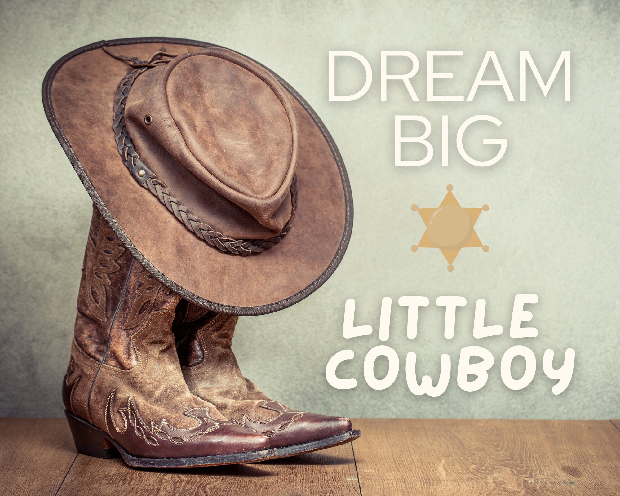 Cowboy Nursery Wall Decor Etsy