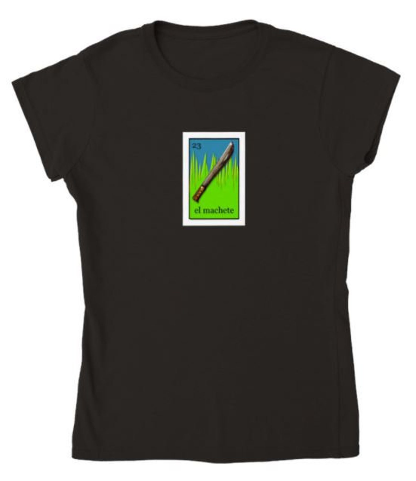 El Machete Womens T Shirt Etsy France