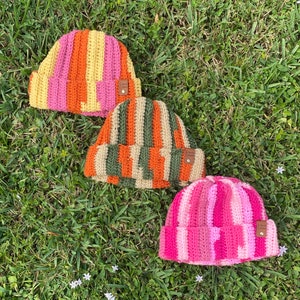 Scrap Beanies - Customization Available