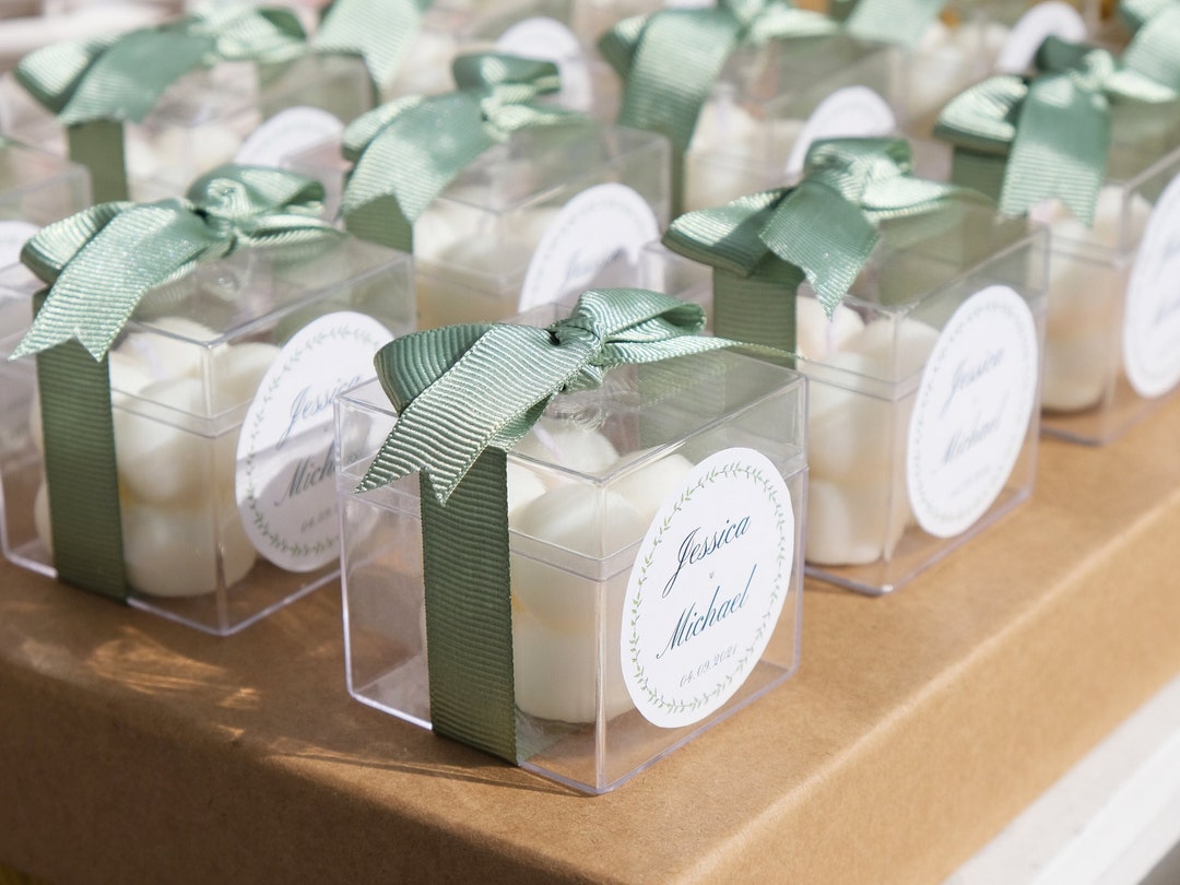 Wedding Favor Candles Personalized Wedding Favor for Guests - Etsy