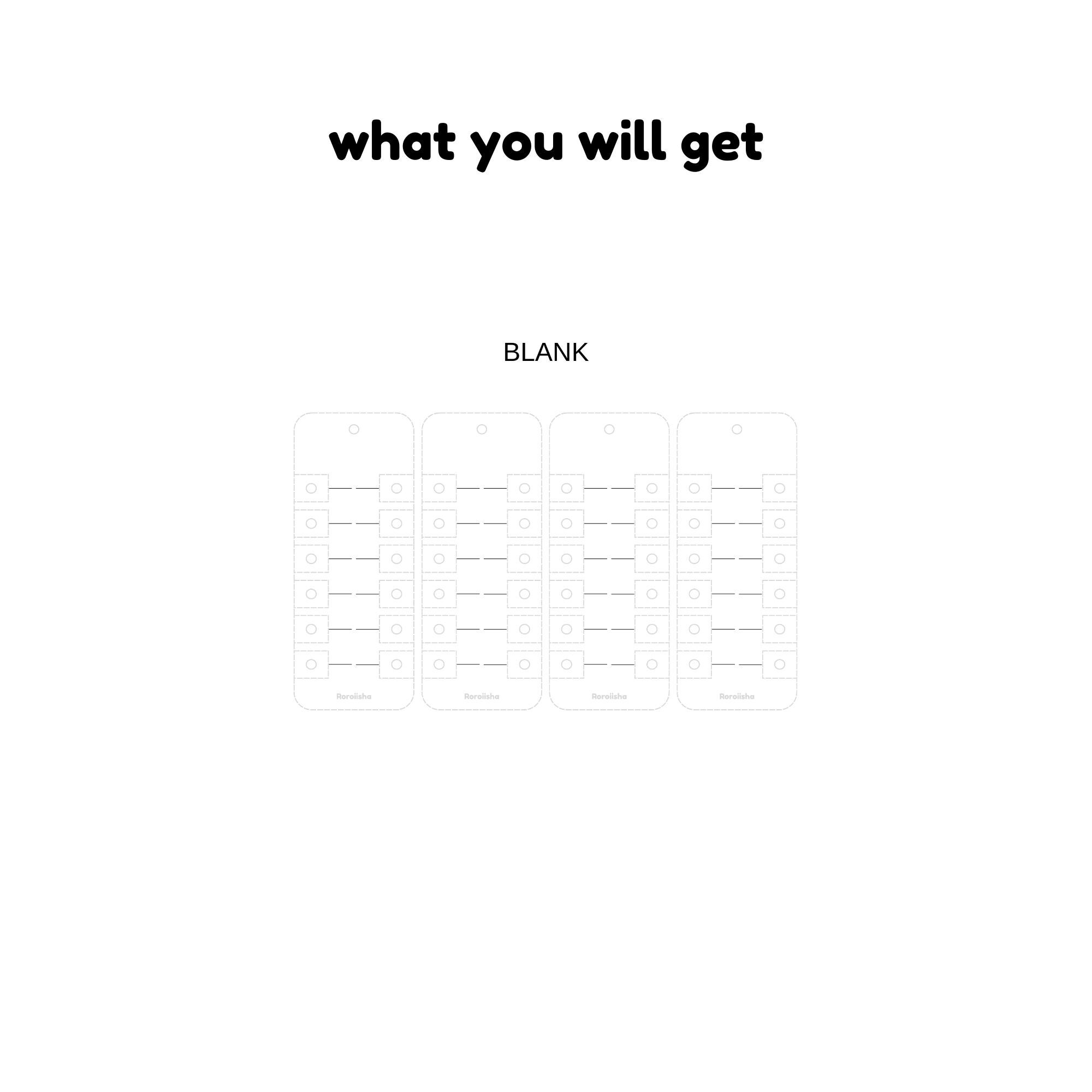 Swatch Rectangular Blank Rectangular Swatch Template for Acrylic Markers Printable Paint ...