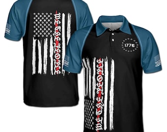 Retro America 1776 - Polo de golf We The People pour homme P à 5 TG