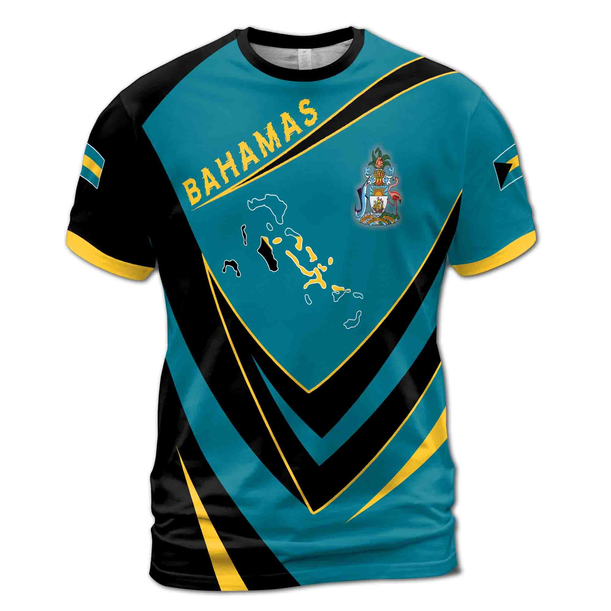 Vintage Bahamas Est 1973 Men Vacation Outfit Retro Throwback T- Shirt