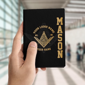 Scottish Rite 32 Mason Passport Holder