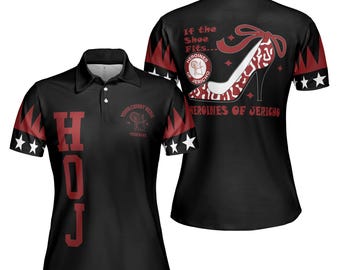 Angepasste Heldinnen von Jericho HOJ Sisterhood Frauen Polo-Shirt S-5XL