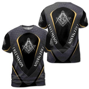 Freemasonry Prince Hall Mason 357 Freemason 3D T-Shirt S-5XL