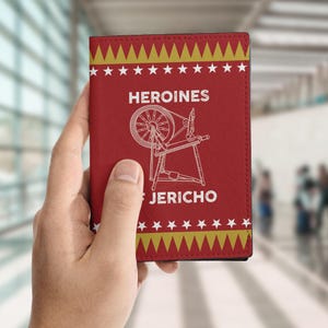 Personalized Heroines of Jericho Passport Wallet: Freemason Court Gift