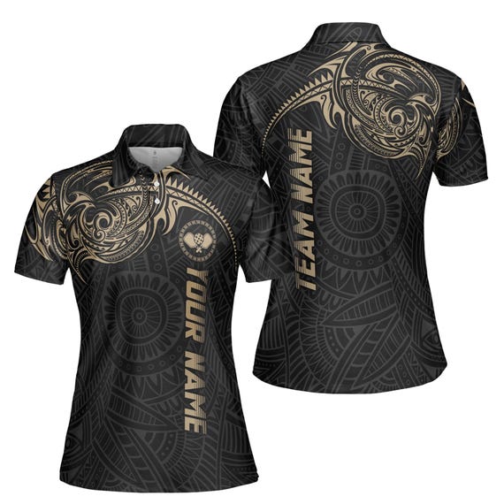Customized Player Viking Tribal Pattern Team Pickleball Women's