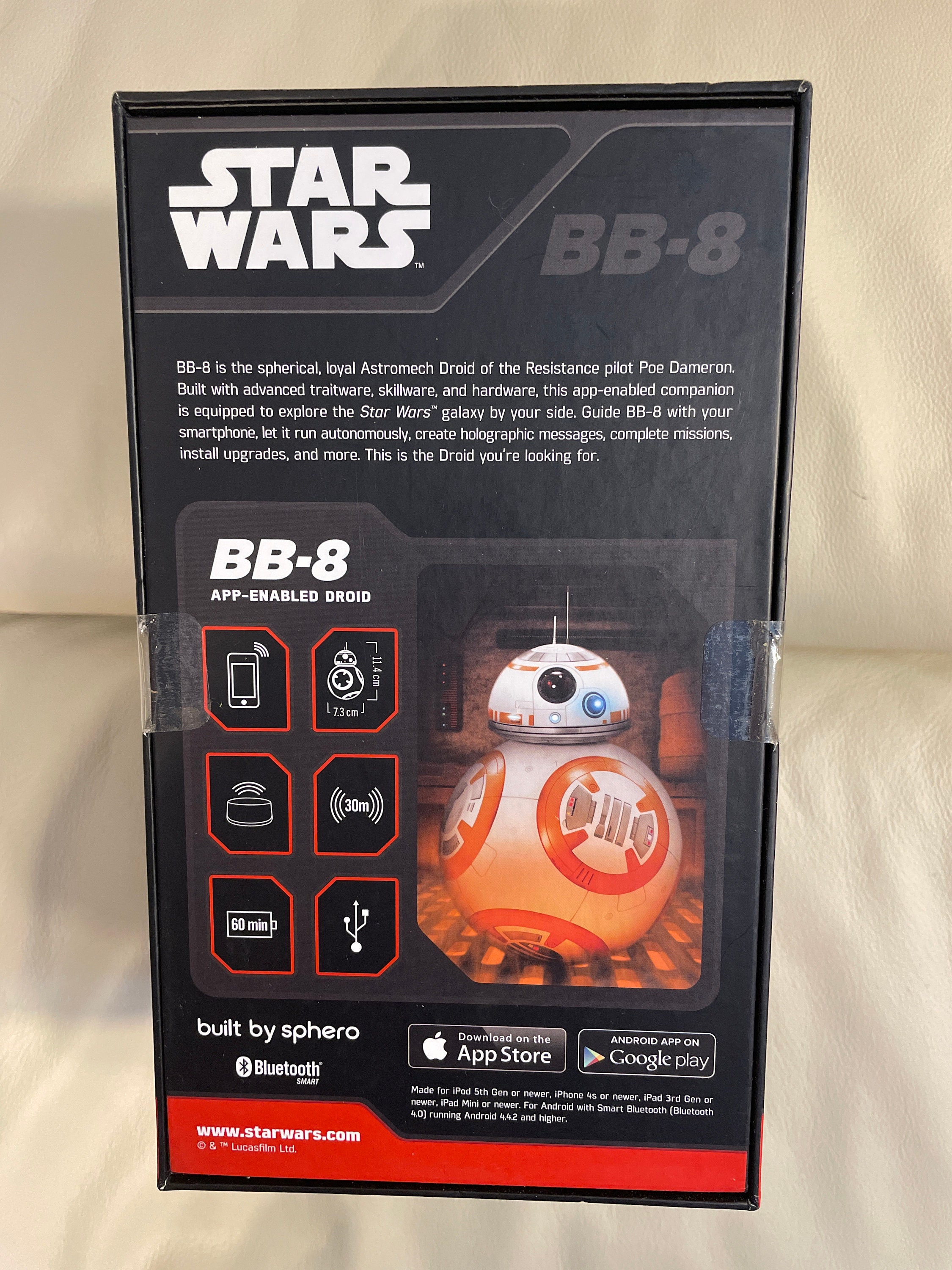Disney - スフィロ　BB-8 Star Wars Sphero Disney BB-8 App-enabled Droid - Etsy