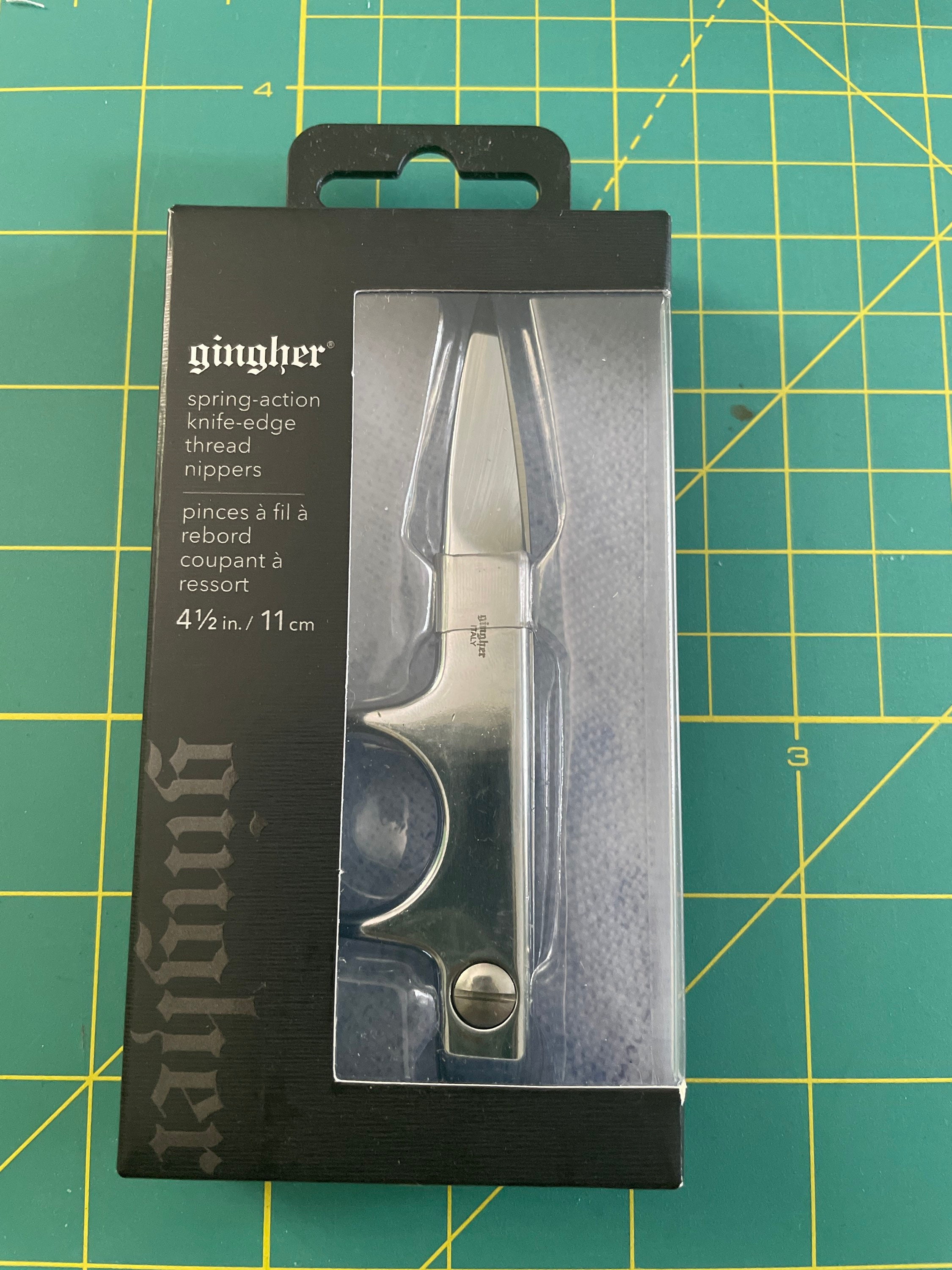 GINGHER 4 1/2 Springaction Knifeedge Thread Nippers Etsy