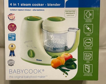 Babycook The Original Babyfood Maker Beaba 4 In 1 Steam Cooker-Blender