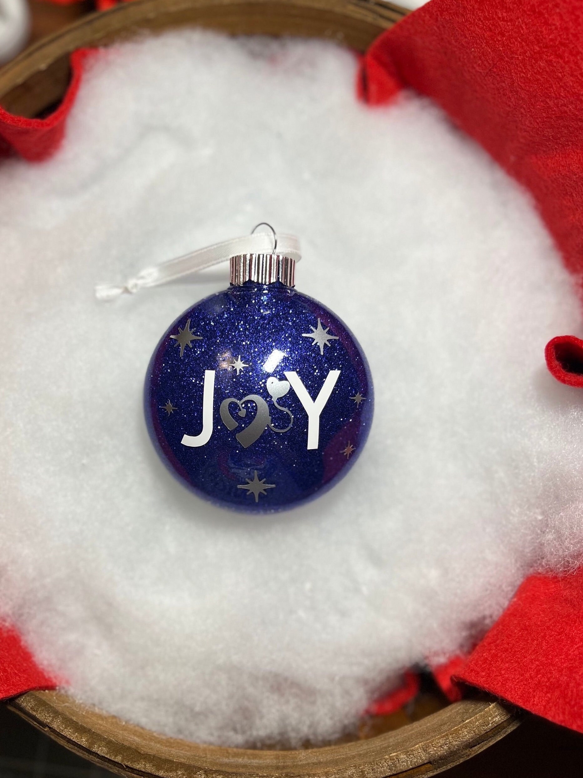 Cochlear Implant Joy Glitter Ornament - Etsy