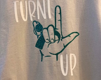 Turnt Up Cochlear Implant T-Shirt