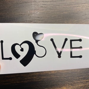 Love Cochlear Implant Decal