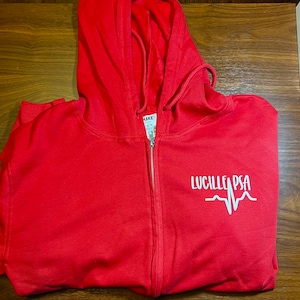 Emergency Department Full-Zip Hoodie-Personalization Available!