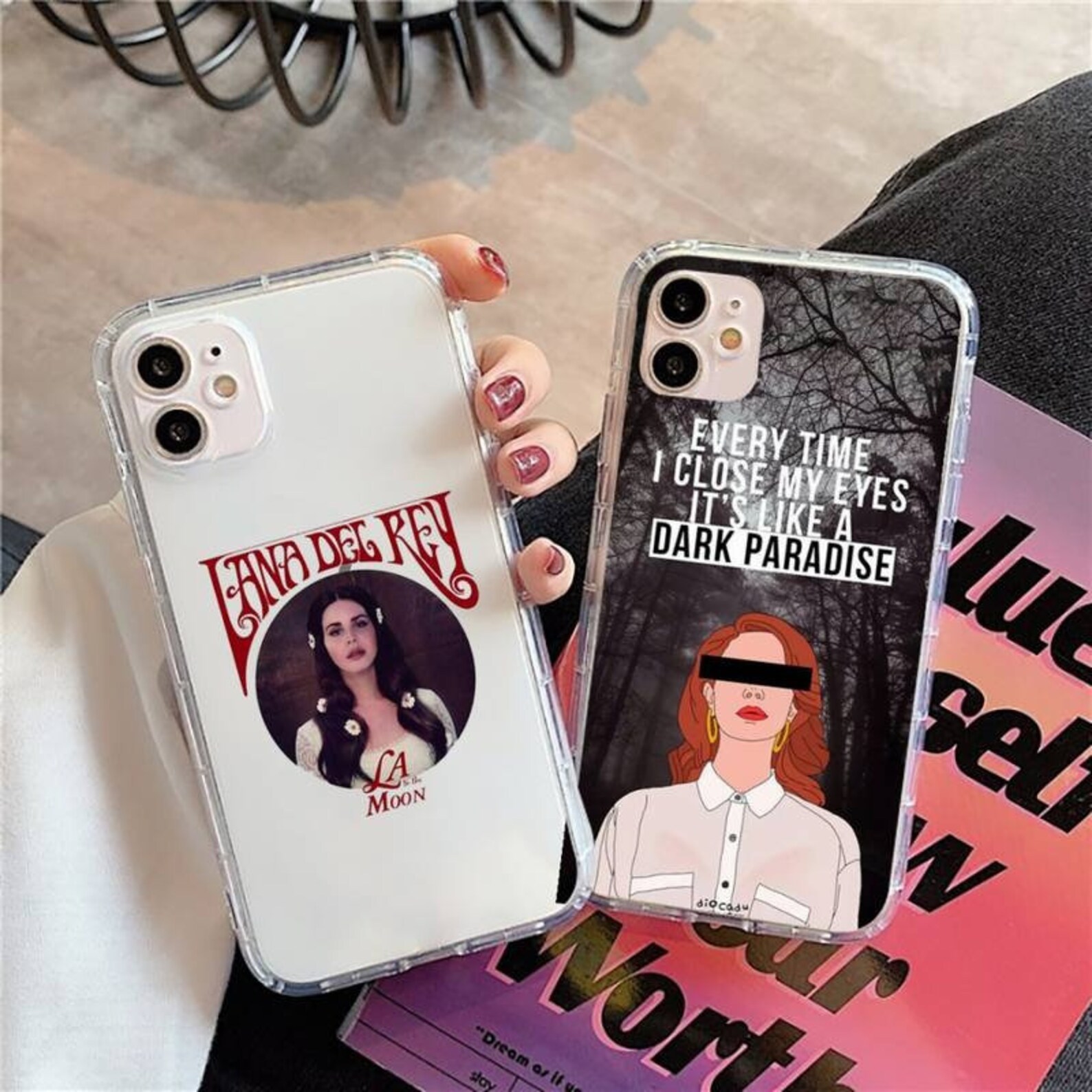 Lana Del Rey Phone Case Music Phone Case Hot Phone Case Etsy
