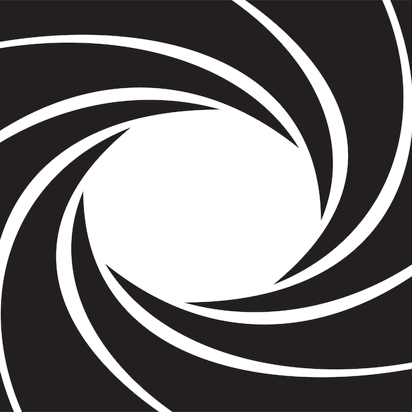 James Bond Bulls Eye SVG