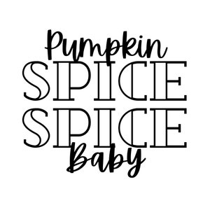 Pumpkin Spice SVG
