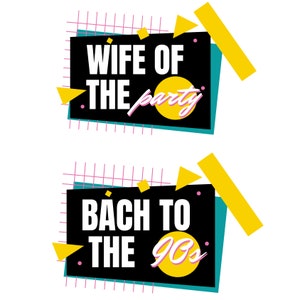 90s Bachelor/Bachelorette Bundle SVG