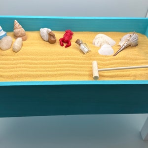 Zen Garden Kit Playa Escritorio Arena Náutica Vacaciones Rastrillo