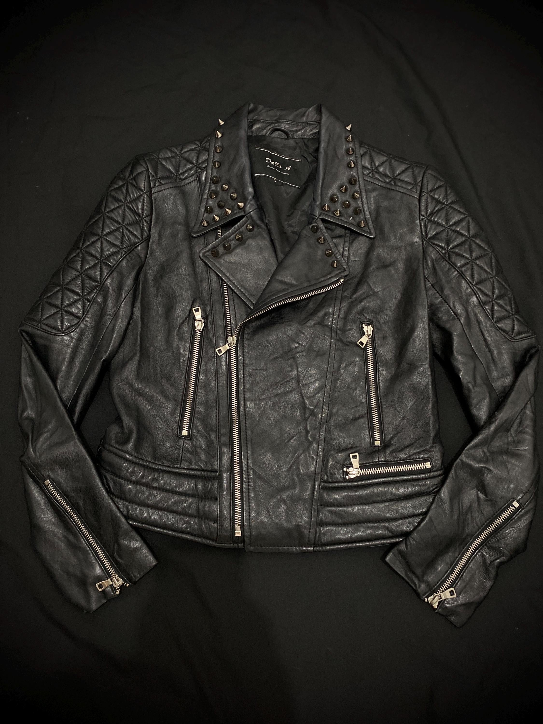 Hedi Slimane Leather Jacket - Etsy