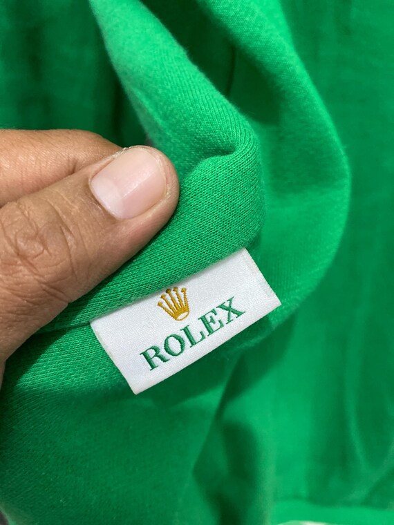 Vintage 90's Rolex Iconic Logo Hoodie - Etsy