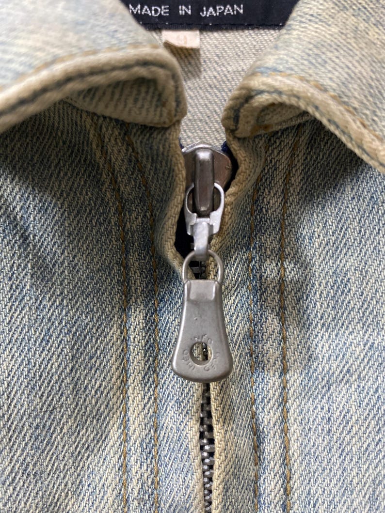 INED by Yohji Yamamoto Mudwash Denim Jacket image 6