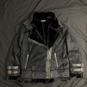 Hedi Slimane Leather Jacket - Etsy