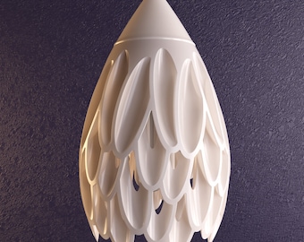 Elliptica Hanging Lamp 3D Print Stl File