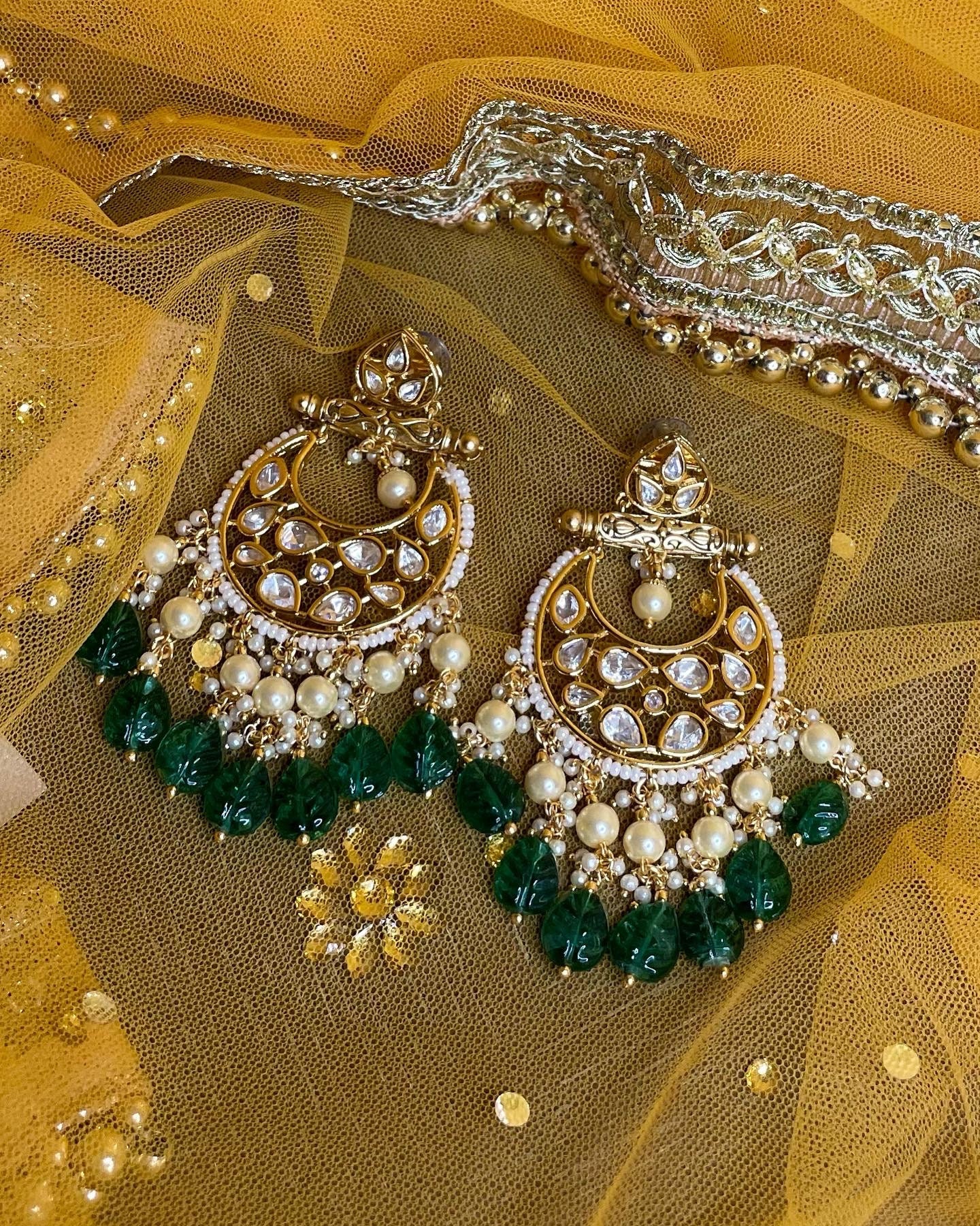 BridalTrendAlert: The 80's Bahubali Earrings Are Back! | Bride, Real  brides, Gorgeous bride