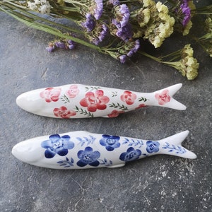 Sardines!!! Sardinas!!! Sardinhas!!! Sardinen!!! 3 Sizes:) Ceramic Fish