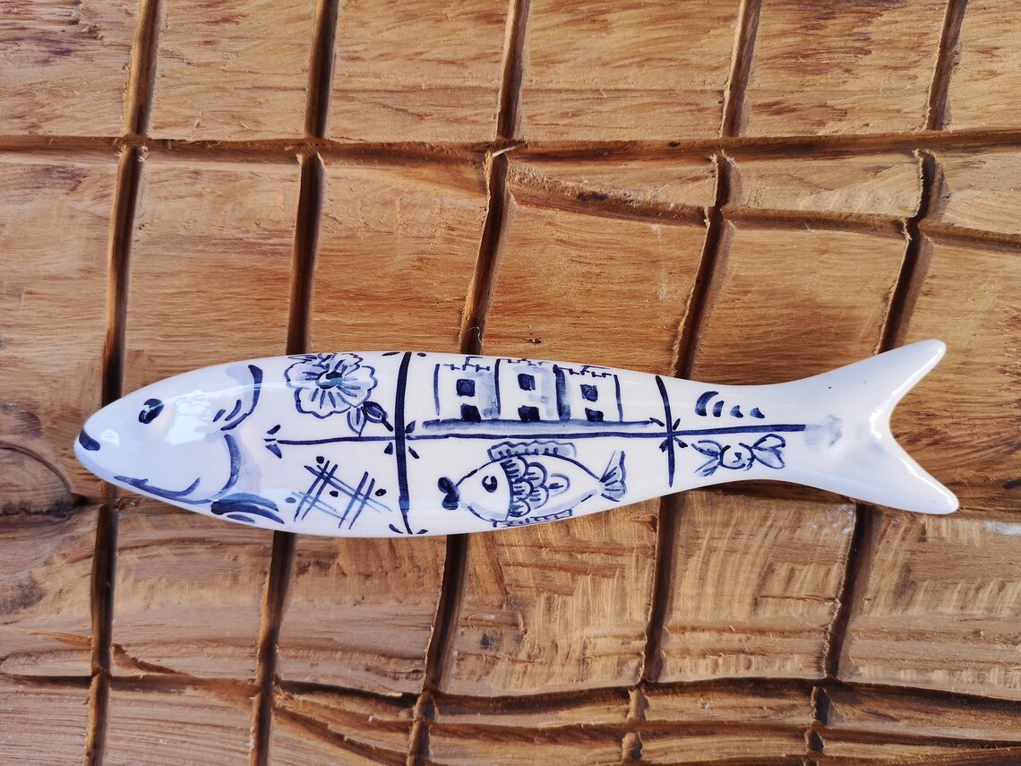 Portuguese Sardines Portugal Pottery Portugal Sardines Etsy